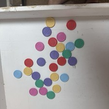 Vintage 1990 Notable Quotables Board Game Chip Tokens Replacement 27