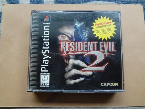 Resident Evil 2 (Sony Playstation/PS1, 1998, Capcom, Complete in Box/CIB)
