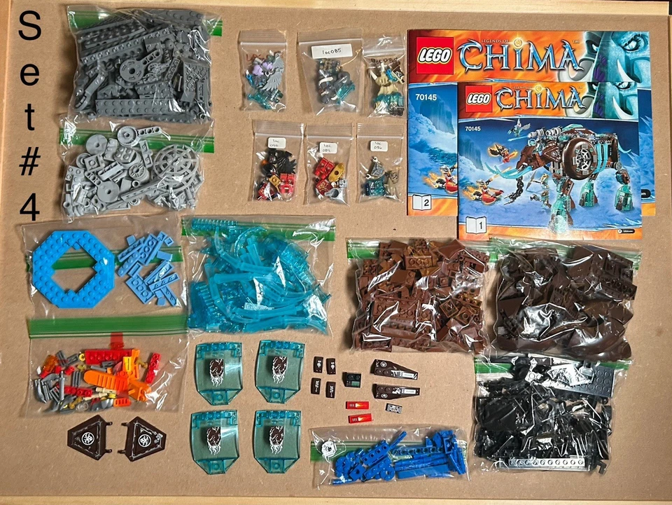 LEGO LEGENDS OF CHIMA: Maula's Ice Mammoth Stomper (70145), Pre-owned, Complete - Image 2 of 3