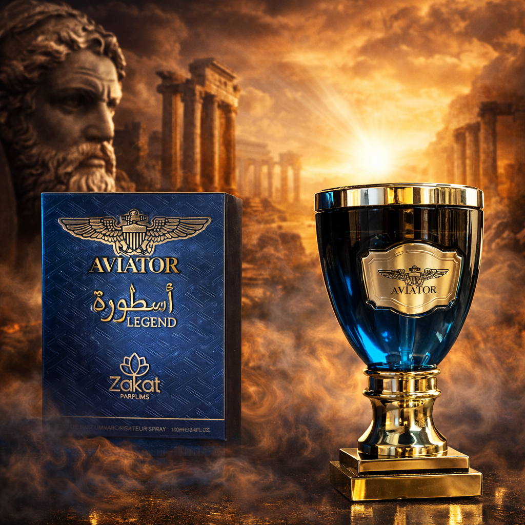 Aviator Legend Zakat Parfums EDP 100ml Luxury Men's Cologne Arabic