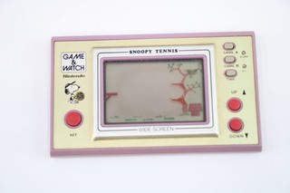 Nintendo Game & Watch Snoopy Tennis SP 30 1982 Working