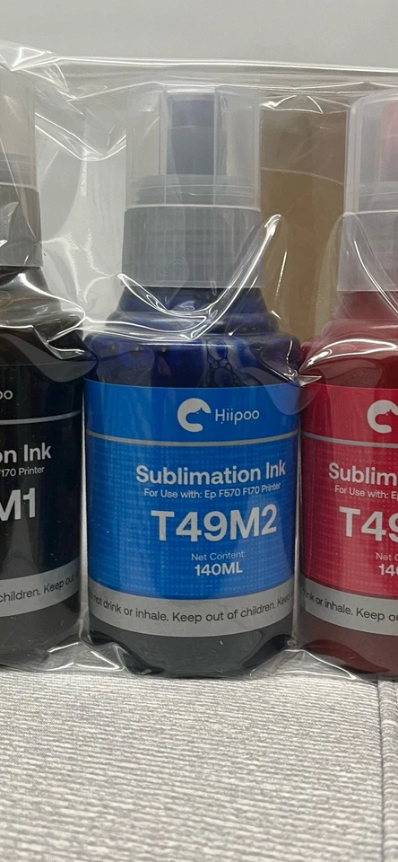 Brand New Hippo Sublimation Ink (Set Of 4) - Image 3 of 4