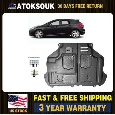 Auto Under Engine Guards Fit For 2013-2018 Ford Focus ST Splash Guand Mud Flaps