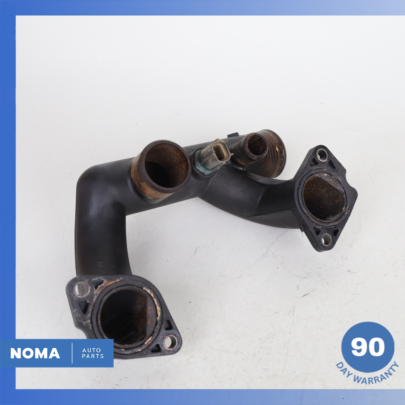 97-03 Jaguar X100 XK8 Thermostat Housing Water Outlet Pipe 96JV8A504BD OEM