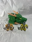VTG Lot Hasbro BATTLE BEASTS Motorized Chariot Warus & Rhino Beast 1987