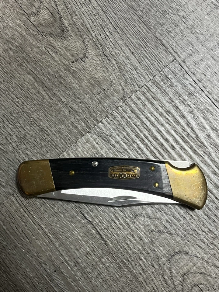 Buck 110 Folding Hunter Knife 50th Anniversary Edition - Image 2 of 4