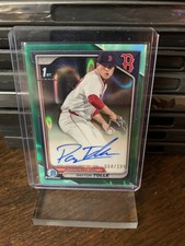 Payton Tolle 2024 Bowman Chrome Aqua Lava 1st Auto /199