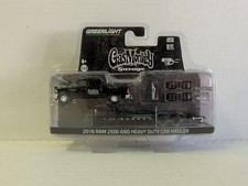 Greenlight Gas Monkey Garage 2016 RAM 2500 & HEAVY DUTY CAR HAULER  Hitch&Tow