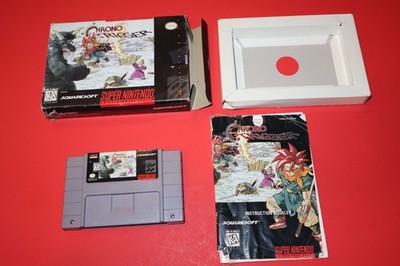 CHRONO TRIGGER FOR SUPER NINTENDO SNES IN BOX WITH INSTRUCTIONS! *PLEASE READ*