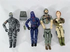 S-658 VINTAGE 1980'S HASBRO GI JOE FIGURES FIREFLY HOODED COBRA COMMANDER ETC