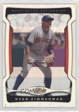 2009 Topps Finest Refractor Ryan Zimmerman #76 0q3