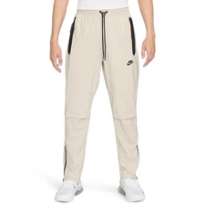 Nike Tech Woven Oversized Pants Light Orewood Black HM7158-104 Mens Size XS