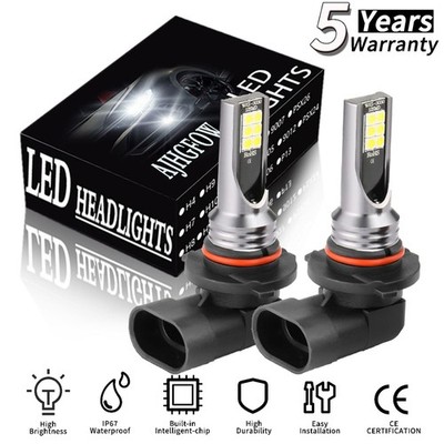 For Chevrolet SS Base Sedan 4-Door 2014-2015 High Power H10 LED Fog Light Bulbs