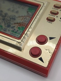 Nintendo Game & Watch Mickey Mouse Wide Screen Red Tested Japan