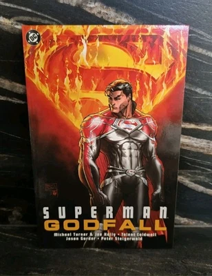SUPERMAN " GODFALL " TPB SC DC COMICS TBE TURNER KELLY CALDWELL ASPEN STUDIOS - Photo 1/3