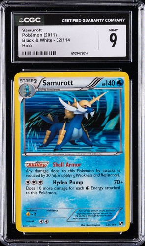 Samurott graded CGC 9 for sale on eBay