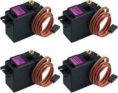 4Pack MG996R 55g Digital RC Servo Motors High Torque Metal Gear for RC Car