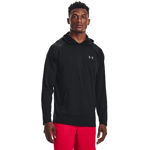 UNDER ARMOUR MENS TECH HOODIE 2.0 - РАЗМЕР: МУЖСКОЙ S - ЧЕРНЫЙ