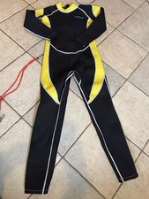 HiSea Youth Size 14 Neoprene Wetsuit One Piece Kids Surfing Scuba Diving Black  