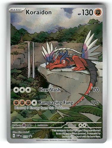 Koraidon NM 014 Scarlet & Violet Promo Pokemon Holo Promo