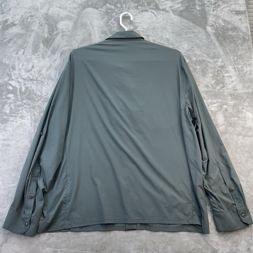 Triple Aught Design Latitude Shirt Men 3XL performance vented zip pocket USA - Picture 3 of 14