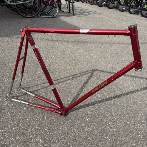 Vintage Raleigh super Course 63cm Frame 57cm TT 126 mm 531 Carlton Red