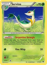 Servine - XFC 006 Pokemon - Medium Play