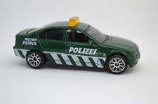 Matchbox BMW 328i Polizei Diecast Police Car Green Toy Model Replica 1:59 2000s