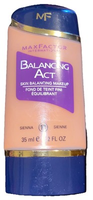 MAX FACTOR Sienna 11  BALANCING ACT SKIN BALANCING MAKEUP 1.2 OZ Full Size