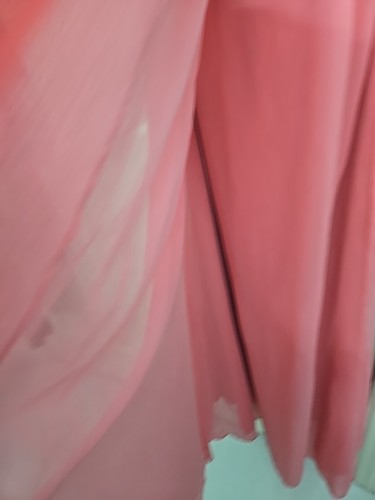 REGENCY Bridgeton Coral Ruffled Pleated Waist Sash Prom Party Gown Sz6 - Picture 4 of 8