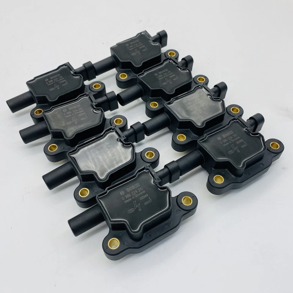 8PCS Ignition Coils D510C For Bosch Chevrolet GMC V8 12713668 UF413 12570616 - Imagem 3 de 4