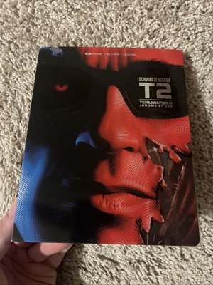 T2 Judgement Day Terminator 2 4K Blu-ray Best Buy Steelbook. Minor Dents.
