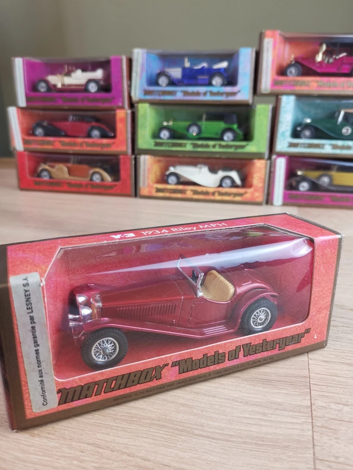 1:43 Matchbox Collections - 10 Voitures - N° 1-2-3-8-10-11-12-15-16-17 Models Of - Photo 2/4
