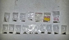 Lot of KWM American Made Brass Clock Bushings for Repairs, parts