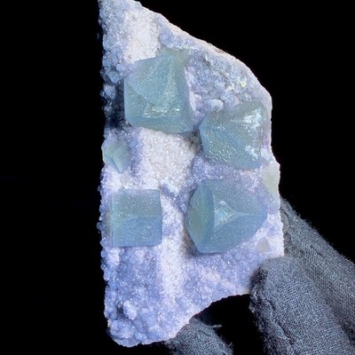 140G Special Natural Beautiful Blue Molandi Fluorite Mineral Specimen/Fujian