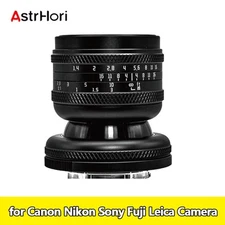 AstrHori 50mm F1.4 Full Frame Manual Focus Lens for Sony Canon Nikon Fuji Leica