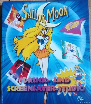 Sailor Moon Druck und Screensaver-Studio |  Big Box PC Retro 2000