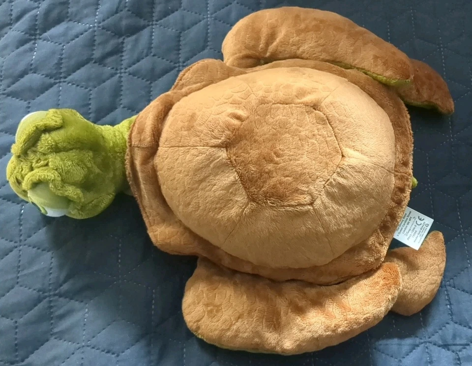 Disney Store Pixar Crush Finding Nemo Dory Sea Turtle Plush stamped 19" - Image 2 of 2