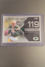 2007 Topps Chrome - Multi-Year Issue Brett Favre Flight to 420 Brett Favre...