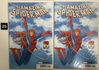 AMAZING SPIDER-MAN #1 (2022) JONES MARY JANE VARIANT MARVEL LOT OF 2