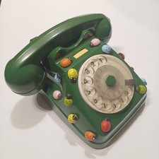 Telefono Vintage PERSONALIZZATO A MANO SIP AUSO SIEMENS anni '70 #5