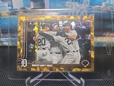 2025 Topps Series 2 - C’Mere, You! Detroit Tigers #491 Gold Diamante Foil /50