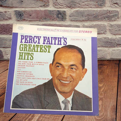 Percy Faith's Greatest Hits LP Record 1962 Columbia Easy Listening Stereo