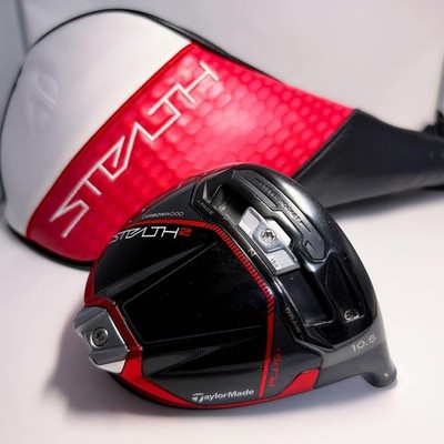 TaylorMade STEALTH2 PLUS 10,5° Driver Head mit Headcover Rechtshänder