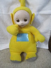 Teletubbies Yellow Laa Laa 15" Talking Stuffed PlaySkool Hasbro 1998 WORKS