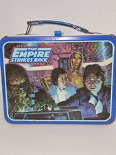 Vintage 1980 Star Wars The Empire Strikes Back Metal Lunchbox w/ Thermos