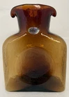Blenko Glass Water Bottle 384 - Root Beer