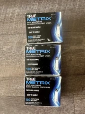 True Metrix Test Strips 300ct 3 boxes of 100ct Exp 2025 FREE SHIPPING
