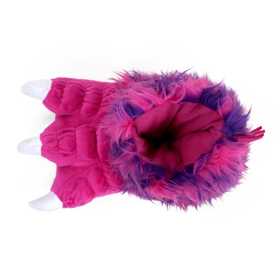 Pink Monster Claw Slippers - Animal Paw House Shoes for Men & Women - Image 3 of 4