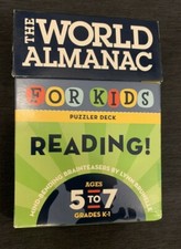 The World Almanac for Kids Puzzler Deck: Reading: Ages 5-7: Reading: Ages